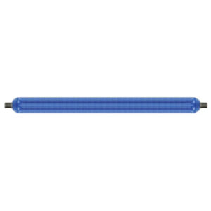Lança com isolamento, azul, 400 bars, aço inox