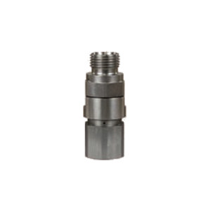 Adaptador Giratório ST-351, 1/2"m:1/2"f, Aço Inox, 72mm, 600bars, 90ºC