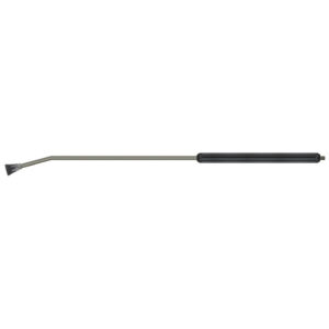 Lança ST-007 com ponta inclinada, proteção para bico ST-10 e isolamento em preto, 1/4″ macho