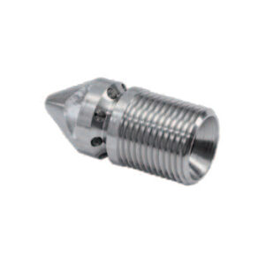 Bico Lavagem de Tubagens ST-49, 3/8" macho, 350bars, Aço Inox