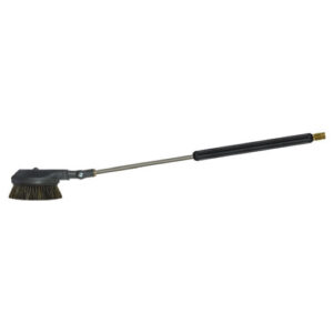 Escova Rotativa com Articulação e Lança com pega moldada, Pêlo Natural
